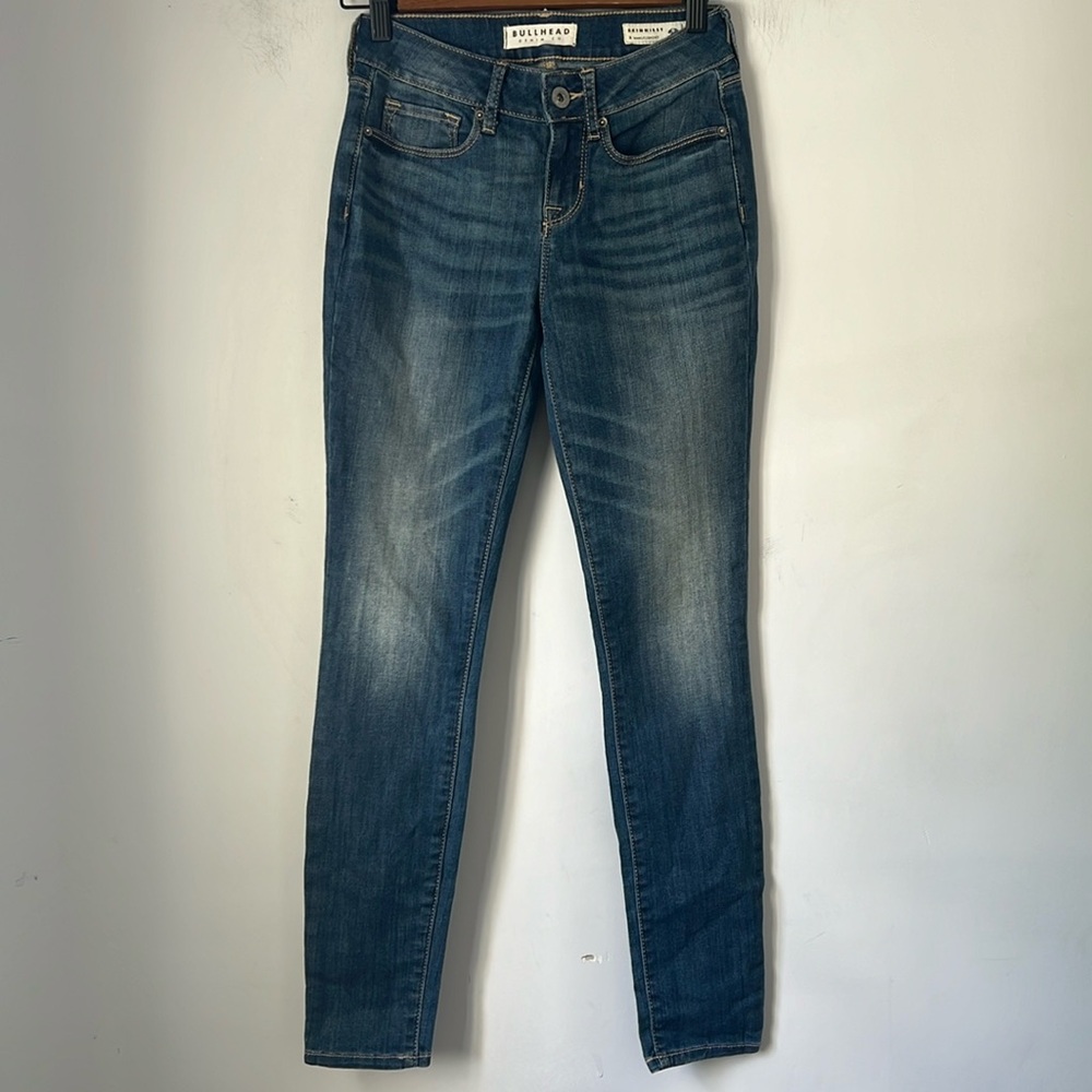 Bullhead Denim and Co Skinniest Ankle Short Juniors Size 1